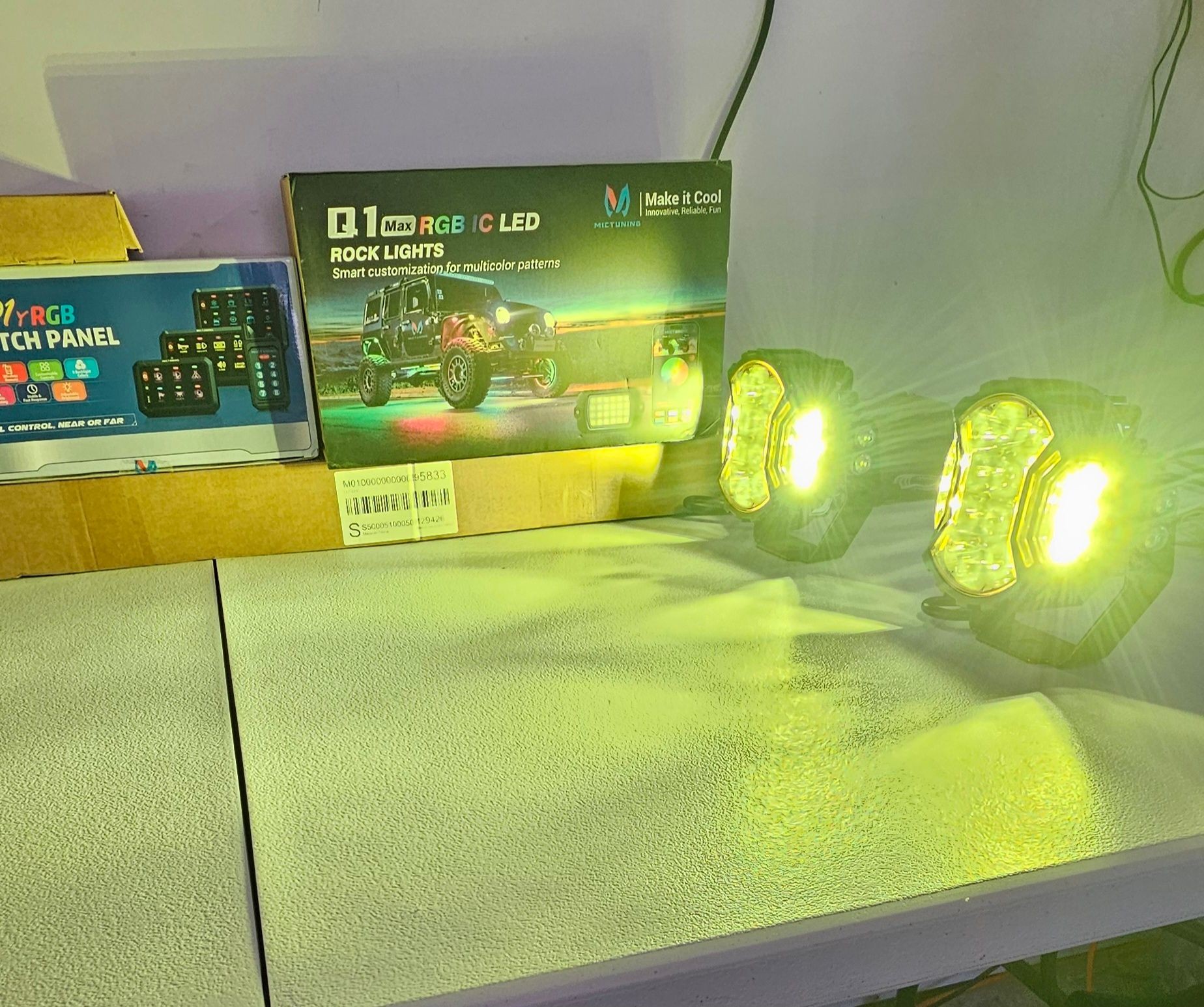 Fog lights, driving lights, spot lights, amber lights, white lights